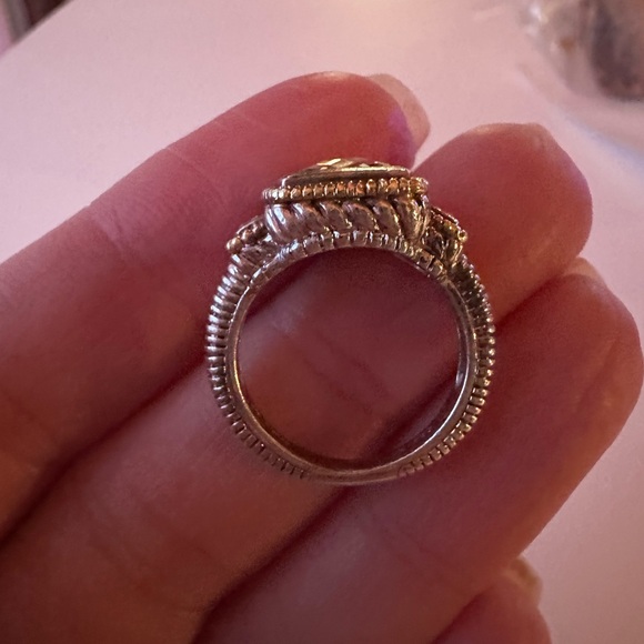 Judith Ripka Canary Crystal SS Ring - Picture 3 of 8